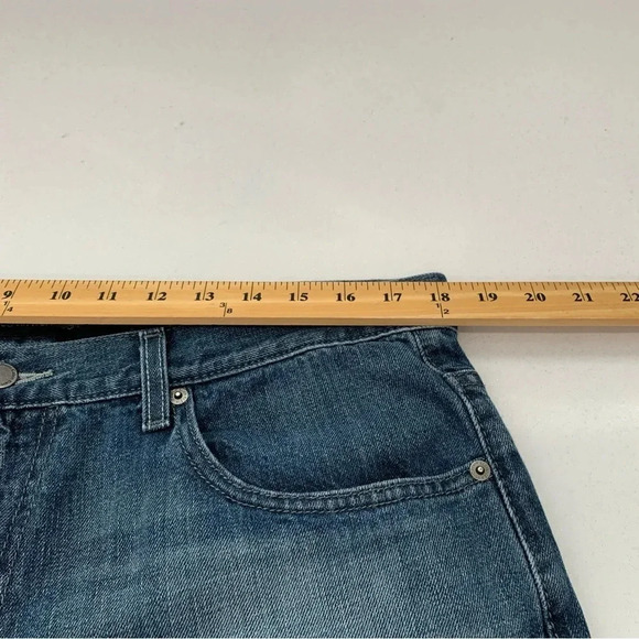 Calvin Klein Jeans Men Size 36 Straight Leg  Inseam 31" Blue Fading 100%‎ Cotton - Picture 7 of 12